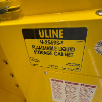 ULINE 4 Gallon Flammable Liquid Storage Cabinet image 1